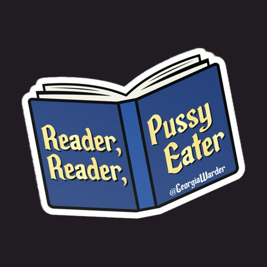 Reader Reader Sticker