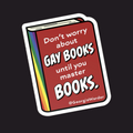 Gay Books Sticker